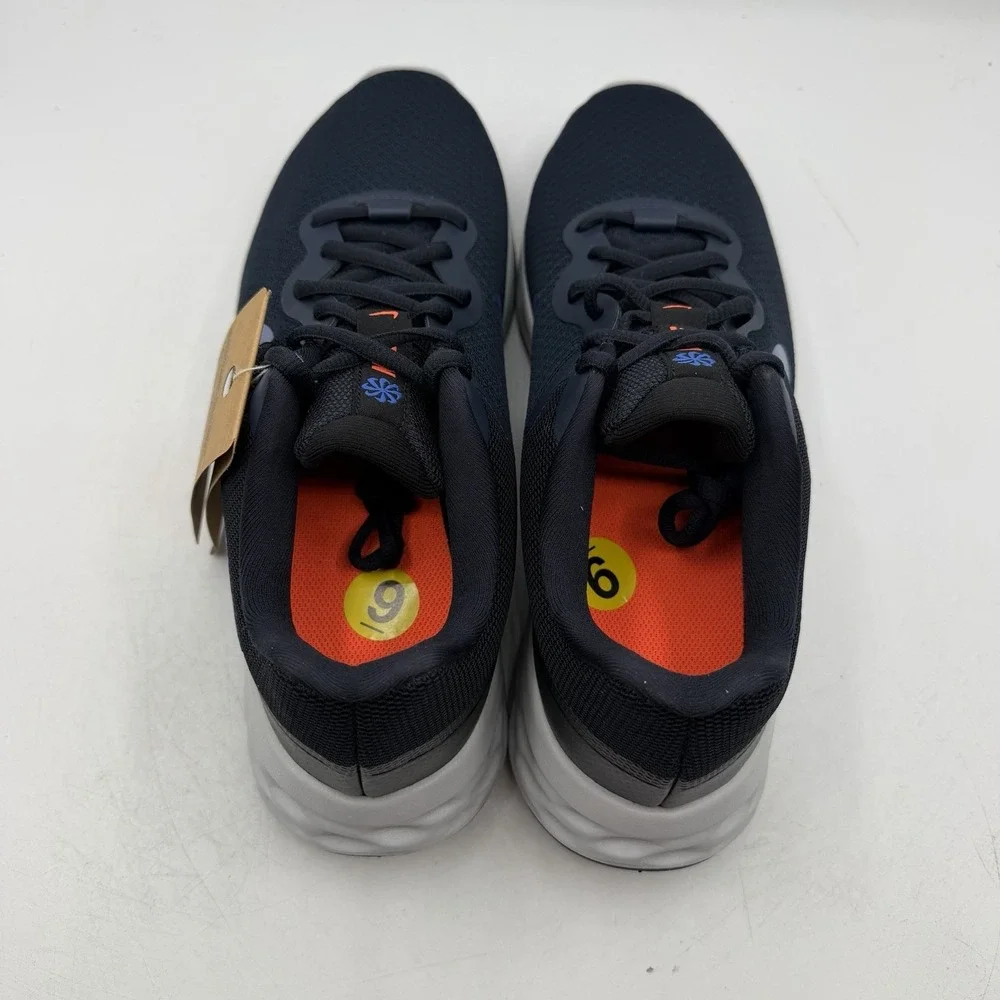 Nike Revolution‎ 6 NN Running Shoes Mens Sz 9 Dark Obsidian/Royal DC3728-400